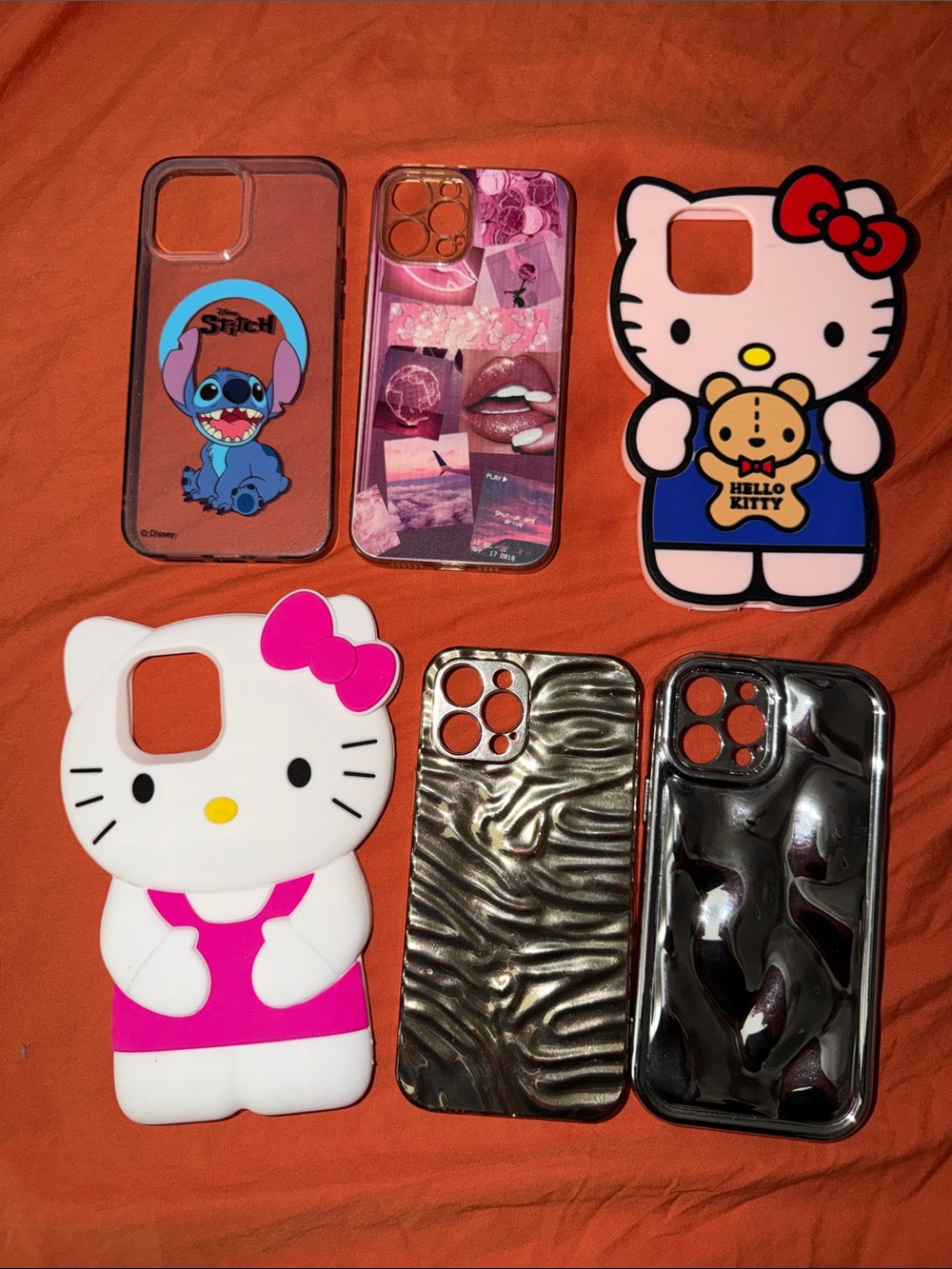 iPhone 12 Pro Max cases- 6 for 1 price